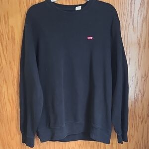 Levi's Black Sweatshirt Classic Crew Neck